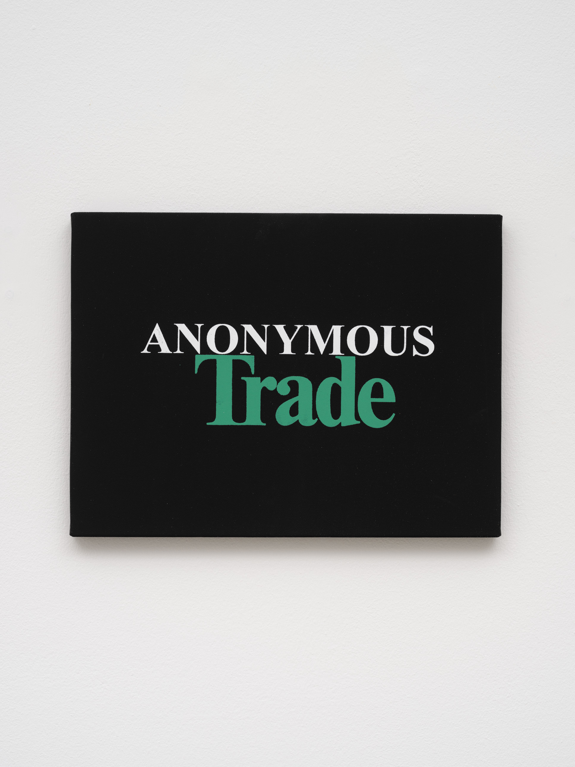 <p><em>Anonymous Trade</em></p>