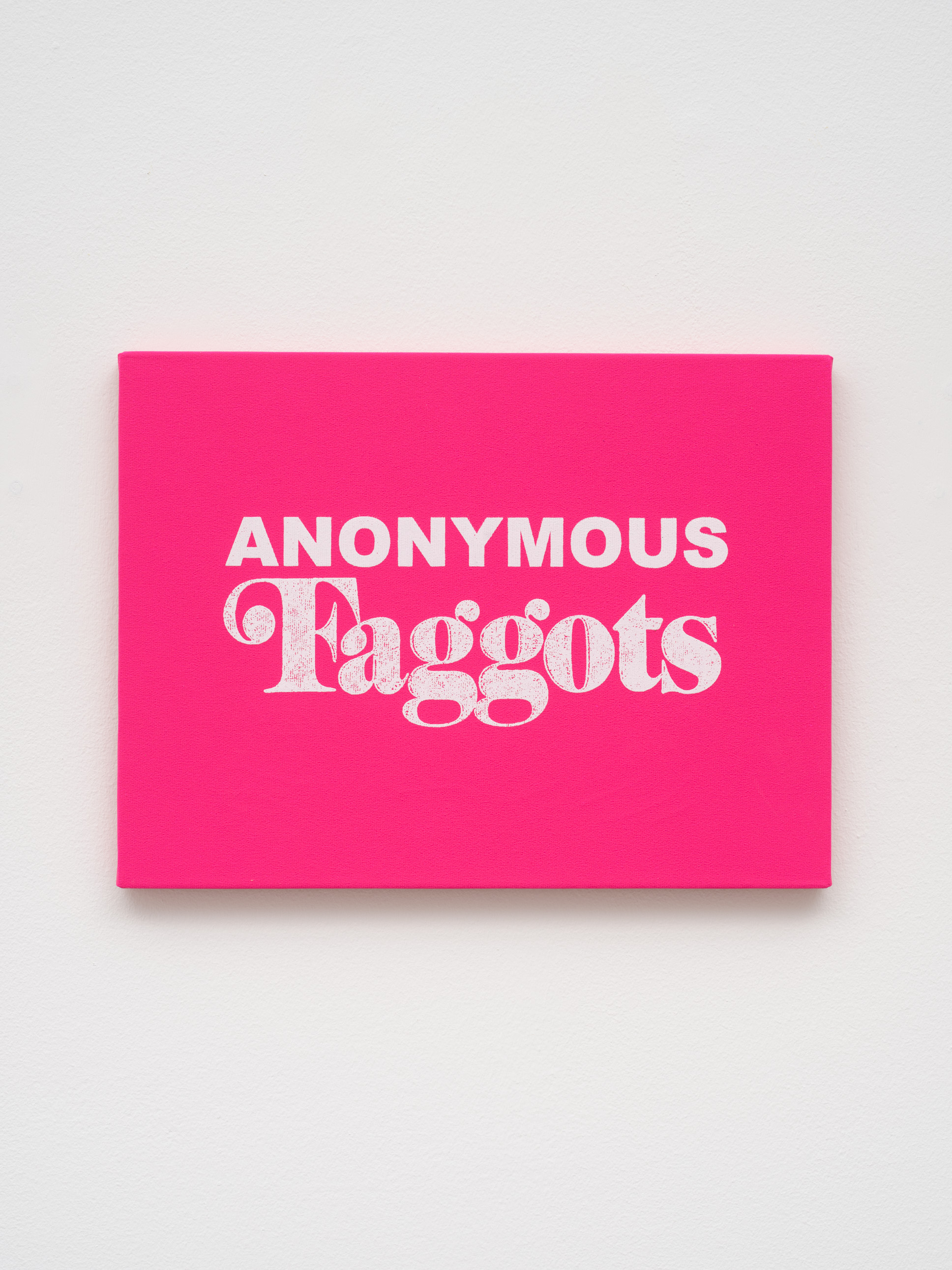 <p><em>Anonymous Faggots</em> </p>