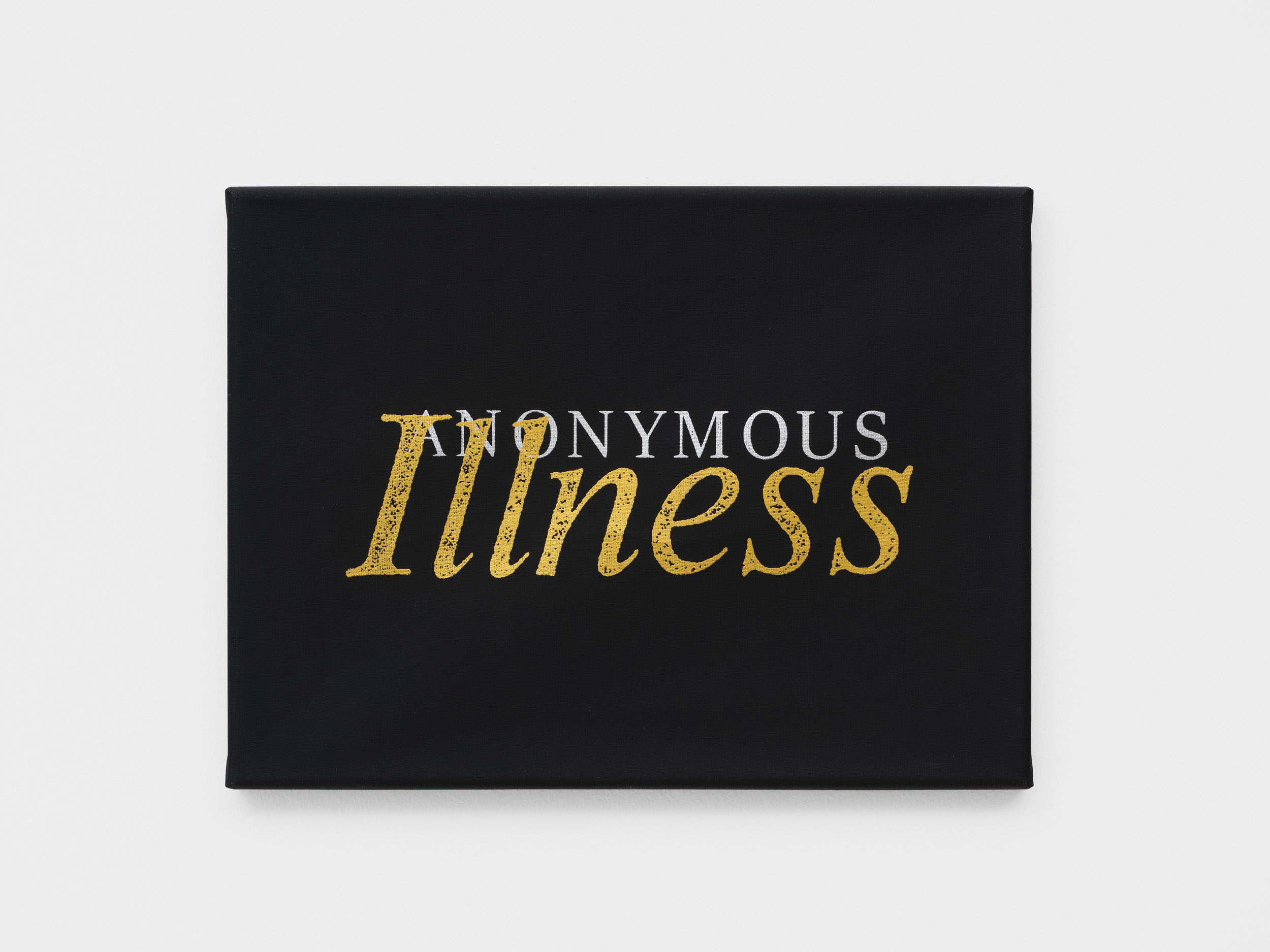 <p>Anonymous Illness</p>