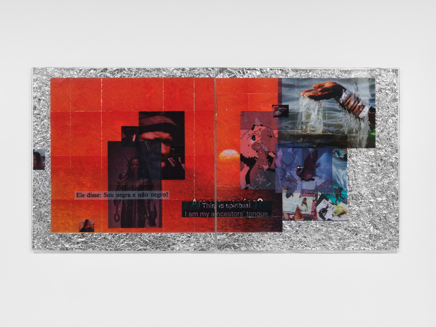 <p><em>Self Portrait / I am my ancestors’ tongue</em></p>